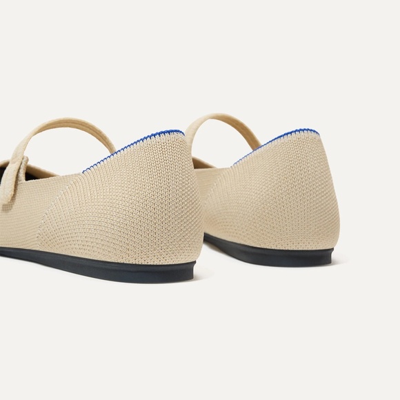 Rothy’s The Square Mary Jane – Cream Captoe - Picture 7 of 10